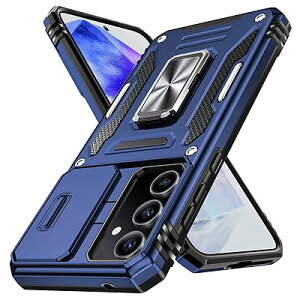 Galaxy A55 5G �P�[�X Galaxy A35 5G �P�[�X �����O�t�� �X���C�h���J�����v���e�N�^�[�t�� �Ռ��z�� �ی�P�[�X PC �X�^���h�@�\ �ԍڃz���_�[�Ή� �ČRMIL�K�i ���������O �C�菝�h�~ ����~�� SC-53E