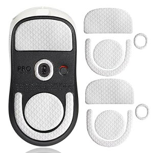 IMMOENUC - �}�E�X�\�[�� Logicool G Pro X Superlight 2 �Ή� 2���Z�b�g�A���ϋv���A�ᖀ�C�A����Ȗ�l�݌v�A���^�A�}�E�X�r�������p�A���萫�\����(�z���C�g)