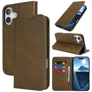 Eastwave �A�C�t�H�� 16 Plus �P�[�X for iPhone16 Plus �蒠�^ �P�[�X for iPhone 16plus Case �蒠 �g�уJ�o�[ �����}�O�l�b�g ������v ���z�^�J�o�[�J�[�h���[ ���u���X�^���h�@�\ �l�C ����