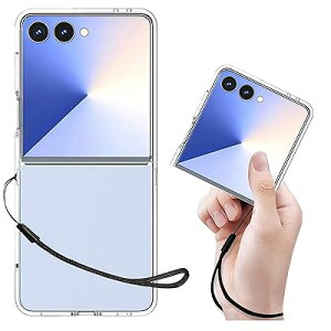 Galaxy Z Flip7 5G �P�[�X �N���A �X�g���b�v ���� �K�p GalaxyFlip7 SC-55F �N���A�P�[�X �X�g���b�v�z�[�� Flip7 ���� �J�o�[ �M�����N�V�[ z �t���b�v7 �n�[�h �X�}�z�P�[�X �M�����N�V�[zFlip7