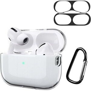 ELYBYYLE for AirPods Pro3 �P�[�X�y�_�X�g�K�[�h�t���z TPU�f�� ���C�����X�[�d�\ �y�� �L�Y�h�~ �X���� �ϏՌ� �h�� �h�o �����h�~ �_�炩�� AirPods Pro3�p �ی�J�[�o �N���A