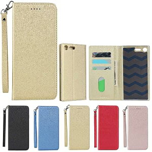 Eastwave �\�j�[ for Sony Xperia XZ Premium SO-04J �P�[�X for xperia xzpremium �P�[�X Case �蒠�^ �X�g���b�v�t�� PU��v ���邢�F �����}�O�l�b�g �g�уJ�o�[ �J�[�h�|�P�b�g