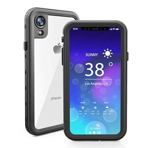 iPhone XR �p �h���P�[�X DINGXIN IP68�h���K�i �h�� �h�� �h�o �ϐk �ϏՌ� �A�C�t�H��xr�P�[�X �X�g���b�v�z�[���t�� ���C�����X�[�d�Ή� (���F)