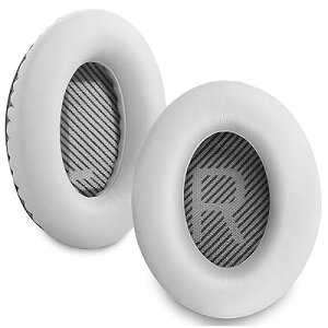 Sodorous QC35 �C���[�p�b�h �����p Bose QuietComfort 35 QC35 II �I�[�o�[�C���[�w�b�h�z�� �������[�t�H�[�� �C���[�p�b�h (�V���o�[)
