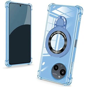 AQUOS Sense9/Sense10 �P�[�X �N���A MagSafe�Ή� �����O�t�� �c�����Ή� �A�W���X�^�u���X�^���h �l�p�G�A�N�b�V���� �ϏՌ� �X�}�z �P�[�X aquos sense9 SH-53E SHG14 �J�o�[ �Ռ��z���|�P�b�g����