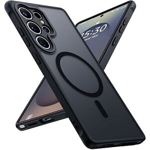 �yMagSafe�Ή��E�ČR�K�i�zHolidi Galaxy S25 Ultra �P�[�X MagSafe�Ή� �}�b�g�� �}�O�l�b�g���� �ČRMIL�K�i �S�ʕی� ���C�����X�[�d ���ςȂ� ��d�\�� ������ �M�����N�V�[s25 ultra �P�[�X Mag