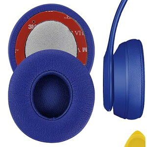 Geekria �C���[�p�b�h�݊��� �p�b�h �r�[�g Beats Solo 2 (B0534) & Solo 3 (A1796) Wireless On-Ear �w�b�h�z���ɑΉ� �C���p�b�h/�C���[�N�b�V����/�C���[�J�b�v (�v���e�C�����U�[/�Z��)