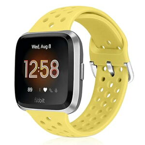 Runostrich For Fitbit Versa/Versa 2/Lite/SE �o���h/�x���g�����p�o���h �_�炩���V���R���o���h �����\ ���F�I�� �X�|�[�c �����x���h (�C�G���[)