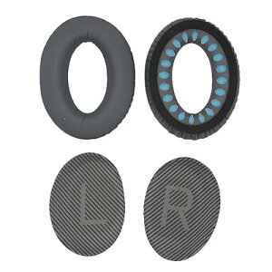 XXTMZ �_�[�N�O���[�����p�C���[�p�b�h Bose QuietComfort 35/35ii�iQC35/QC25/QC15/AE2�j�Ή� ���^�Q�[�~���O�w�b�h�Z�b�g�p �C���[�J�t�X�|���W
