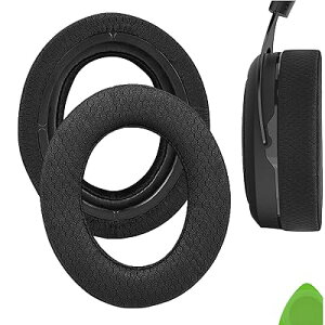 Geekria �C���[�p�b�h Comfort �݊��� �p�b�h �R���Z�A Corsair HS70 PRO/ HS60 PRO/ HS50 PRO �w�b�h�z���ɑΉ� �p�b�h �C���[/�C���[�J�b�v (���b�V���t�@�u���b�N/��)