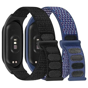 [TumpCez] �i�C�����o���h �Ή�Xiaomi Mi Band 6 5 4 3/Amazfit Band 5�C�X�|�[�c���[�v�o���h �V�����i�C�����y�ʒʋC�� �����p �o���h�K�p�\�Ȓj���Ə���