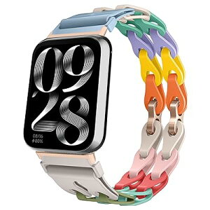 [ZoRoll] �V���R���o���h Xiaomi Redmi Watch 6 / 5 / 4 �Ή� �����x���g�_�炩���V���R���� �������҂݃f�U�C�� ���߉\�ȋ������o�b�N�� �ʋC��/�h��/�y�� �����o���h �j�����p �ւ��x���g Xiaomi Smar