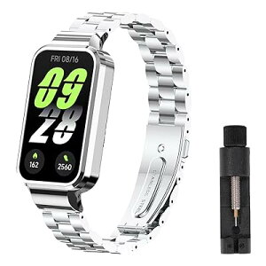 [ReHowy] �o���h Xiaomi Smart Band 9 Active �Ή� �����o���h �r�W�l�X�� �X�e�����X�� �T�C�Y���߉\ �����H��t�� �����x���g �ւ��x���g �R���p�`�u�� Xiaomi Smart Band 9 Active �o��