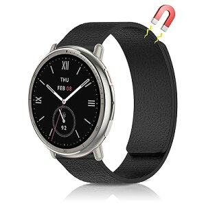 [AiiBowy] Amazfit T-Rex 3 Pro 44mm/Active 2 Square/Active2/Active �Ή� �o���h �V���R���� ���͂Ȏ��C ���ʋz���\ �e�͐� 20mm �����o���h �_�炩�� �ւ��x���g �h�� �y�� �R