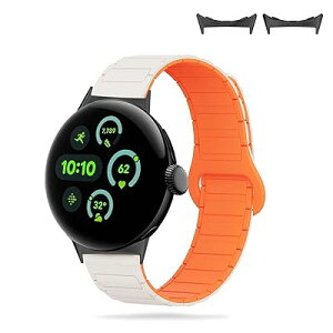 [HUKWIMO] Google Pixel Watch 4 45mm �o���h �Ή� �����x���g �X�}�[�g�E�H�b�` ���C �o�b�N���t�� �X�e�����X�������o���h �t�@�b�V���� �L�k ��� �T�C�Y�����\ �j�����p �אg �i�X�^�[���C�g�I��