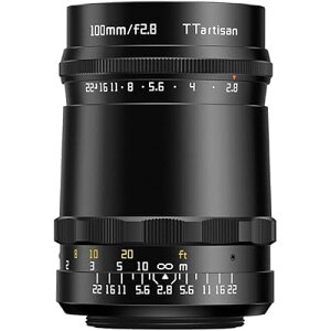 TTArtisan 100mm f2.8 �o�u���{�P�t���t���[�������Y M42�}�E���g�p �}�j���A���t�H�[�J�X �~���[���X�J���������Y