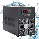 Poafamx 水槽クーラー 60L冷却だけ ペルチェ式 15-30℃調整可能 パイプ付き 循環ポンプ付き 日本語取り扱い説明書付き…