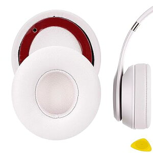 Geekria �C���[�p�b�h QuickFit �݊��� �p�b�h �r�[�c�o�C�h�N�^�[�h�� Beats Solo 4 Wireless On-Ear �w�b�h�z���ɑΉ� �p�b�h �C���[/�C���[�J�b�v�v���e�C�����U�[ (�_�s���N)