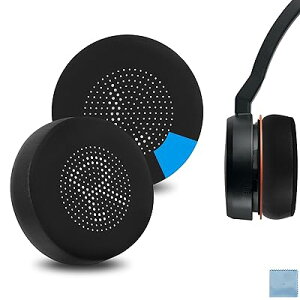 Geekria �C���[�p�b�h Sport �݊��� �p�b�h �W���u�� Jabra Evolve 75UC/ 75/ 75+/ 75MS (Not fit for Jabra Evolve2 75 PC Wireless) �w�b�h�z���ɑΉ� �p�b�h �C��