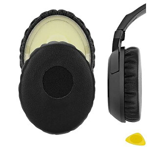 Geekria �C���[�p�b�h �݊��� �p�b�h �[���n�C�U�[ Sennheiser HD 229/ 239/ 228/ 238/ 220/ 219/ 218 �w�b�h�z���ɑΉ� �p�b�h �C���[/�C���[�J�b�v�v���e�C�����U�[ (�u���b�N)