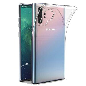 NUPO Samsung Galaxy Note10+ SC-01M / SCV45 / Note10+ 5G �P�[�X �ϏՌ� �N���A ���� TPU �V���R�� Galaxy Note 10 + Plus ��p�J�o�[ (�N���A)
