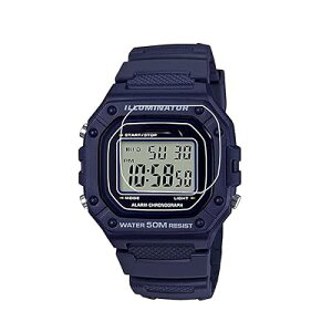 Zshion �t���ی�t�B���� Casio W-218H �V���[�Y �p �����^ �����ߗ� �C�A�[�� ���˖h�~ �S�ʕی� �ȒP�ɓ\��܂�W-218H ��p�ی�t�B����[3 ���p�b�N]