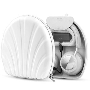 Geekria PRO �[�d�w�b�h�z���P�[�X �[���n�C�U�[ Sennheiser�A�A���J�[ Soundcores�A�O�A���h�I���t�Z�� B&O �Ȃǂ̃w�b�h�Z�b�g�ɑΉ� �n�[�h�V�F�� �ϋv�� ���w�ی� ���s�p�L�����[�o�b�O (�z���C�g