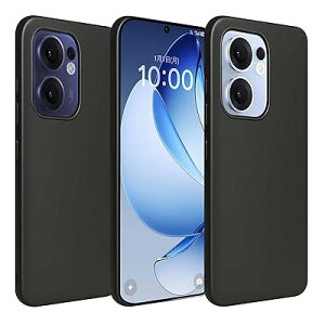 �yBlxnyt�zOPPO Reno 13A �P�[�X �}�b�g�u���b�N ���^ �ČRMIL�K�i �ϏՌ� TPU�f�� ���ϗ}�� OPPO Reno 13A �y�� �ی�J�o�[(6.7�C���`)