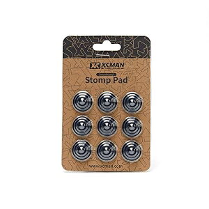 XCMAN Snowboard Round Stomp Pad �X�m�[�{�[�h �f�b�L�p�b�h ����~�� �X�g���v �p�b�h(�f��:�A���~�j�E��) (Black)