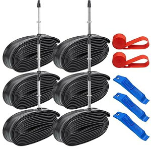 YunSCM 6�{,700 28c �`���[�u ����,���������O�o���u60mm �������̍ŗǑI��,700x18/32c ���]�ԃ`���[�u+�����e�[�v�{�^�C�����o�[,�K�p 700x18c/700x23c/700x25c/700x28c/700x30c/70