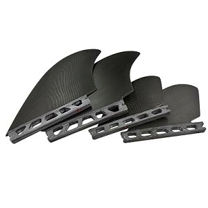 UPSURF surfing fins �T�[�t�{�[�h�t�B�� RM�T�C�Y Single Tab(Future base)/Double Tabs 2(FCS2 base) 4���Z�b�g �O���X�t�@�C�o�[ �T�[�t�X���X�^ �T�[�t�{�[�h�t�B�� (�u���b�N�iS
