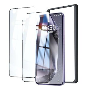 Seaqinhey Galaxy S24 Plus�K���X�t�B���� Galaxy S24 Plus/25 Plus �w��F�ؑΉ� 9H�d�x �����K���X �K�C�h�g�t�� �i�m�R�[�e�B���O ��U�h�~ 2���� �M�����N�V�[S24 Plus/S25 Plus ��