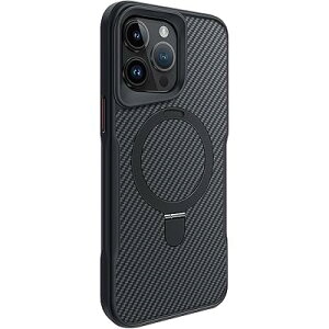 iPhone 16 Pro �p�P�[�X [�ČRMIL�K�i] �Y�f�@�ە� �X�^���h�t�� ���J�X�^�C�� �P�[�X �A�� �����}�O�l�b�P�[�X �}�b�g�T���T���� �����ȃJ�[�{���� �X�}�z�J�o�[ �}�O�l�b�g�L�b�N�X�^���h (iPhon