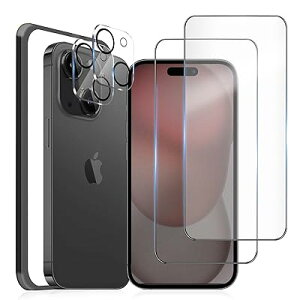 MINIKA �y�Q�[���ɍœK�z �Ή� iphone 15 �ی�t�B���� ���炳�� �m2���n��Phone15 �p�� �J�����t�B�����m2���n�A�C�t�H��15 �ی�t�B���� �A���`�O���A ��phone15 �p�� �t�B���� �T���T�� �S�ʕی� �w