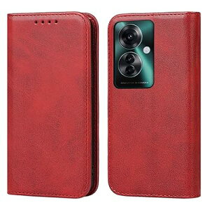 BonwFzin �K�p OPPO Reno11 A A401OP CPH2603 �P�[�X �蒠�^ �t���b�v �X�}�z�P�[�X �I�b�| ���m11 A �蒠�J�o�[ OPPOReno11A �g�уJ�o�[ PU ���U�[ �x���g�Ȃ� �}�O�l�b�g �J�[�h���[ �J�[�h��