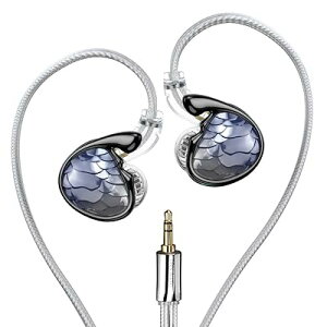 TRN Mermaid �C���[���j�^�[ �n�C���] �C���z�� 1DD+1BA+2PD ���ʋ쓮 �n�C�u���b�h�^ ���j�^�[�C���z�� IEM ���� �C�����j �����n�E�W���O ���Չ��� �J�i���^ �C�A�t�H�� �L�� 3.5mm�v���O 2Pin�E����