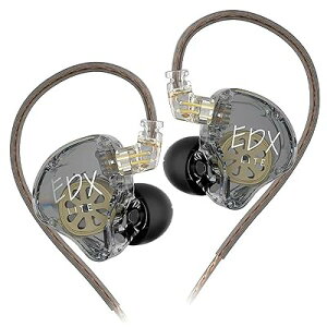KZ EDX Lite �L���C���z�� �C���C���[ HIFI���� �Չ� �d�ቹ �Q�[�~���O ���|�� �ቹ���� ���P�[�u���Ή� (�}�C�N�Ȃ�,�������D�F)