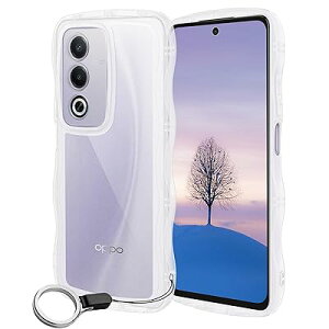 OPPO A3 5G �P�[�X �N���A �E�F�[�u TPU�g��̃o���p�[ ���� �X�}�z�P�[�X ���킢�� ���˂��� �I