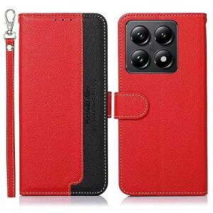 for Xiaomi 15T �P�[�X �蒠�^ for �V���I�~15t �蒠 �P�[�X �ϏՌ� �X�g���b�v�t�� [RFID�u���b�L��