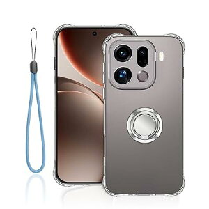 For OPPO Find X9 Pro �P�[�X �S���� �ی�J�o�[ �ԍڃz���_�[�Ή� YANMONGI �����O�t ���X�^���h�@�\