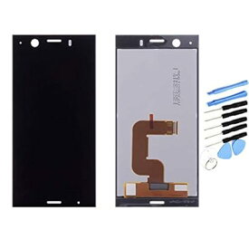 YQZ Xperia XZ1 Compact SO-02K G8441 G8442 修理交換用フロントパネル LCD タッチパネル 液晶パネル（フ