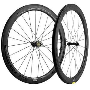 SUPERTEAM 50/25mm UCI ���F�z�C�[�� 700c �J�[�{���z�C�[���Z�b�g �`���[�u���X UD �}�b�g (�u���b�N