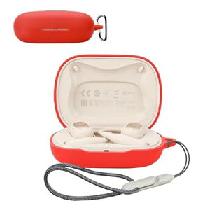 For 1MORE Open Earbuds S31 �p �P�[�X �_�炩�ȃV���J�Q���̃X�|�[�c�N�[���ȃf�U�C�� �Ռ��z�� �h