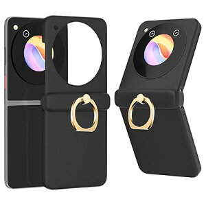 PAILAIMEN ZTE Libero Flip 5G �P�[�X �����O�t�� nubia Flip 5G �p �P�[�X �C�菝�h�~ �X�^���h�@�\ A304ZT