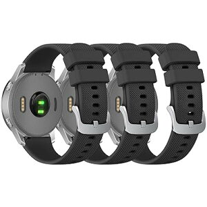 �y3 �p�b�N�z18mm �r���v�o���h �Ή� Garmin Venu 3S/2S,vivomove 4s/3s,Forerunner 265S/265S Music/255S/255S Music