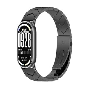 MIJOBS Xiaomi Mi Band 10/9/8 �ւ��o���h �V���I�~�o���h 9 �X�}�[�g�E�H�b�` Mi Band 10 �Ή� �����p�X