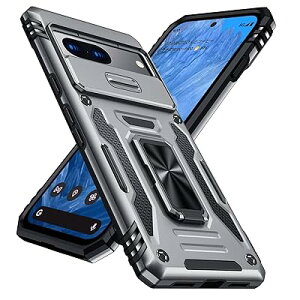 PNEWQNE �Ή�Google Pixel 8a ���p�P�[�X �����O�t�� �Ռ��z�� �ϏՌ� �X�^���h�@�\ �ČRMIL�K�i �O