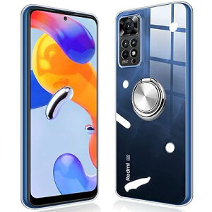Xiaomi Redmi Note 11 Pro 5G �P�[�X �����O�t�� �N���A �J�o�[ �ϏՌ� �y�� ���^ TPU Xiaomi Redmi Note 11 Pr