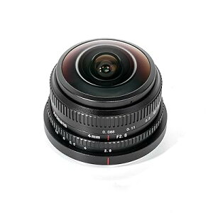 7artisans 4mm F2.8 �~�`���჌���Y 225°���L�p �}�C�N���t�H�[�T�[�Y�p (M4/3�}�E���g)