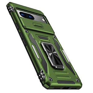 PNEWQNE �Ή�Google Pixel 8a ���p�P�[�X �����O�t�� �Ռ��z�� �ϏՌ� �X�^���h�@�\ �ČRMIL�K�i �O